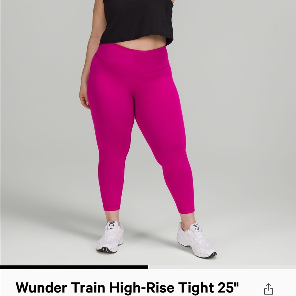 NWOT! Wunder Under Train High Rise Leggings 25”